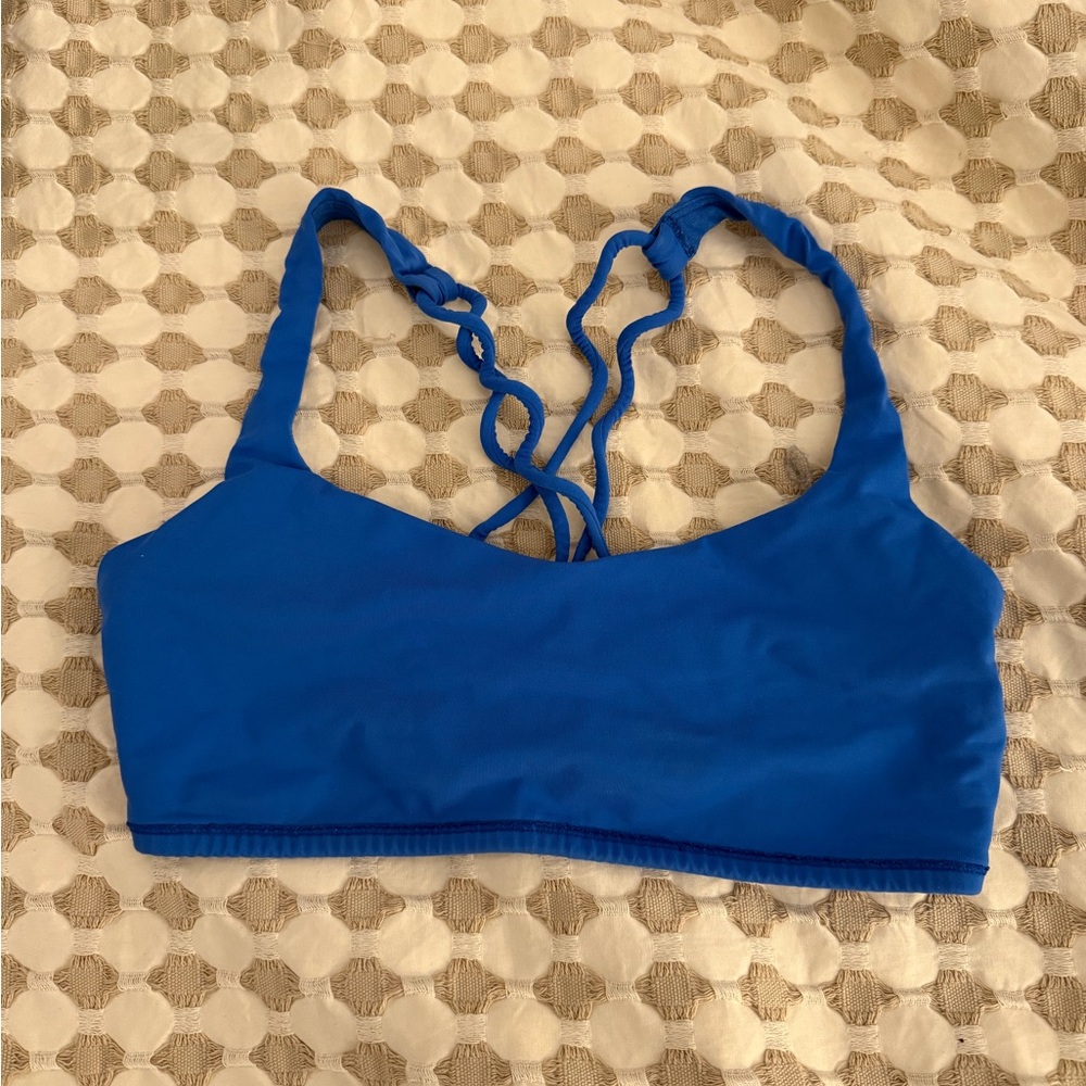 Lululemon Athletica Blue Sports Bra